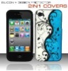 For iphone 4 / 4S case of Blue and White Vine Hard PC case