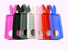 For iphone 4 4g Rabbit ears silicone silicon Case