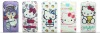 For iphone 4 leather case hello kitty case for iphone 4s