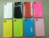 For iphone4G shiny TPU Back Case,best price &eight colors