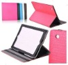 Free Shipping New Leather Cover Stand Case for iPad 2