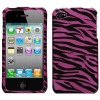 Front and Back Zebra Case for iPhone 4G 4S