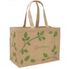 Garden jute shopper bag for promotional