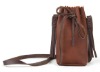 Genuine cowhide mobile phone bag