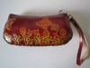 Girls' flower genuine leather coin purse