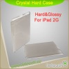 Glossy Hard Plastic Case Cover White For iPad 2 2G