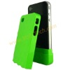 Green Circle Concave Detachable Hard Case Cover Plastic Protector For iPhone 4