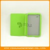 Green Ultra-Slim Microfiber Flip & Folio Leather Case Cover Skin for samsung galaxy tab 7.0 plus P6200 (GT-P6200), with standing