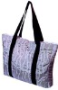 Handmade glamourous Jacquard Woven Polyester Quilt Fabric Bag for your casual days