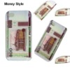 Hard Plastic Case for iPhone 4S 4G Money Style