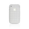 Heavy Duty Tiled Pattern Protective Silicone Case & Free Screen Protector (Clear)