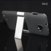 High Quality For Samsung Galaxy Note GT-N7000 i9220 Chrome Kickstand Hard Case Snap On Cover