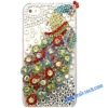 High Quality Rhinestone Hard Case for iPhone 4