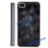 High Quality and fashionable stone grain Hard Case Cover for iphone4