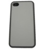 Hot Sale faux carbon fiber IML hybrid plastic case for iPhone4 Protective mobile phone hard case for iPhone4s