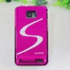 Hot pink Bling Stones Ornament S Pattern for Samsung i9100 Back Case