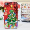 Hot sale For iPhone 4S & 4G Hard Plastic case for Christmas Day