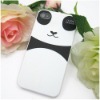 Hot sale Free shipping Cute Panda Style Plastic Hard Cover Case for iPhone 4