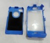 Hot selling PC silicon double case cover for ihone4/4S