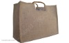 JUTE SHOPPING BAG WITH CANE HANDLE