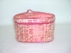 Jacquard cosmetic case