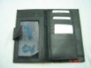 LEATHER MEN WALLET & LADIES CREDIT CARD HOLDER & COIN PURSE