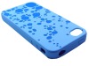 Laser silicone case for iphone 4 4g