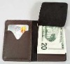 Leather Money clip wallet