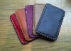 Leather and Felt mobile pouch, Leather and Felt iphone pouch