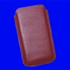 Leather bag for iphone 4s case