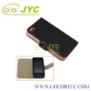 Leather case for iPhone 4G-Left and right open