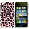 Leopard Print Hard Case Cover for iPhone 4 4th/iPhone 4S(Lavender)