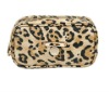 Leopard travel cosmetic bags