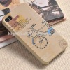 Light brown Classic Comic Style hard case For Iphone4/ 4s cell Phone Case,cover