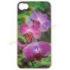 Lotus Flower 3D Plastic Cover Hard Case Skin For iPhone 4