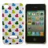 Lovely Duck Animal Hard Cover Case Plastic Protector Skin For iPhone 4