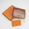 MOQ1(Free Shipping)- Guaranteed 100% Genuine Leather wallets,Brand Designer wallets No.H006