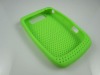 Mesh rubber phone case for Blackberry 8530