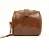 Mini Size Korean Vintage Brown Shoulder Camera Case