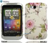 Mix Colors/Designs    Flower Floral Case Plastic Hard Back Cover for HTC Wildfire S G13 A510E