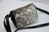 NEW ARRIVAL FASHION & SPECIAL LADIES LEATHER SHOULDER BAG WITH FUR - ANTIBACTERIAL WALLET