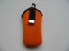 Neoprene wetsuit open cell foam mobile phone bag