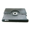 New 360 Black Degree Rotating Leather Smart Cover Case For Apple iPad 2