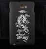 New Design Dragon hard back Case For Samsung Galaxy Note N-7000 I9220 Black