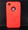 New Design eagle TPU case for iphone 4g 4s Red