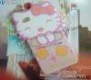 New Hello Kitty Cute lovely Soft TPU Back Case Cover skin for iPhone 4 4G