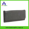 New Mens Leather Bifold Wallet Grey