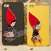 New arrival cute girl hard cover case for iphone 4 4s &LF-0654