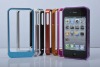 New design Aluminum silder bumper case for iphone 4 4G