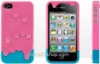 New skin case back cover hard soft shell melt case for iphone 4G 4s